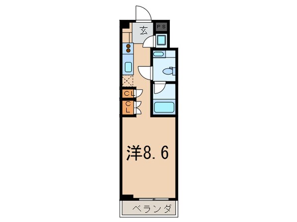 フレンシア麻布十番ノ－スの物件間取画像